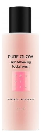 Обновляющий гель-скраб для умывания с витамином С и низким pH Pure Glow Skin Renewing Facial Wash 150мл