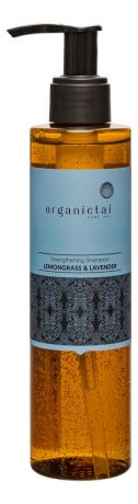 Бессульфатный укрепляющий шампунь для волос Strengthening Shampoo Lemongrass & Lavender 200мл