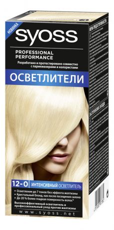 Стойкая крем-краска для волос Color Salon Plex 115мл: 12-0 Интенсивный