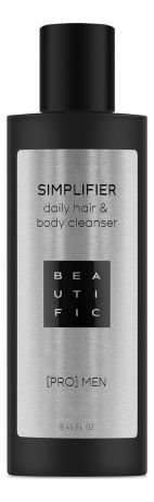 Шампунь и гель для душа Simplifier Daily Hair & Body Cleanser Pro Men 250мл