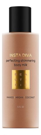 Увлажняющее молочко-шиммер для тела Insta Diva Perfecting Shimmering Body Milk 150мл