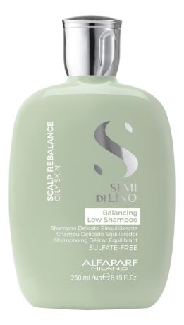 Балансирующий шампунь для волос Semi Di Lino Scalp Rebalance Oily Skin Balancing Low Shampoo 250мл