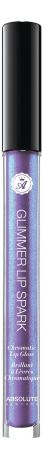 Блеск для губ Glimmer Lip Spark Chromatic Lip Gloss 1,7мл: Amethyst