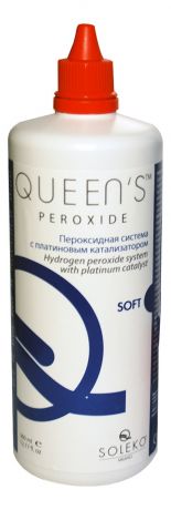 Раствор для контактных линз Queen’s Uniyal Peroxide: Раствор 360мл
