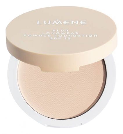 Устойчивая крем-пудра для лица Blur Longwear Powder Foundation SPF15 10г: 3 Fresh Apricot