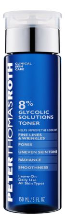 Тоник для лица с 8% гликолевой кислотой Glycolic Solutions Toner 150мл