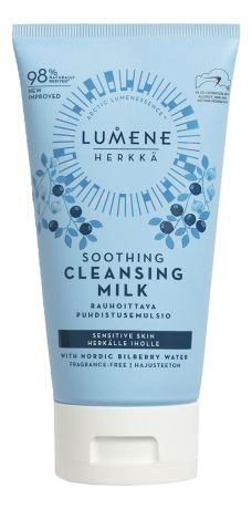 Успокаивающее молочко для очищения чувствительной кожи Herkka Soothing Cleansing Milk 150мл