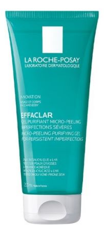 Микроотшелушиващий гель Effaclar Gel Purifiant Micro-Peeling: Гель 200мл