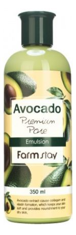 Антивозрастная эмульсия с экстрактом авокадо Avocado Premium Pore Emulsion 350мл