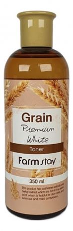 Тонер для лица с маслом ростков пшеницы Grain Premium White Toner 350мл