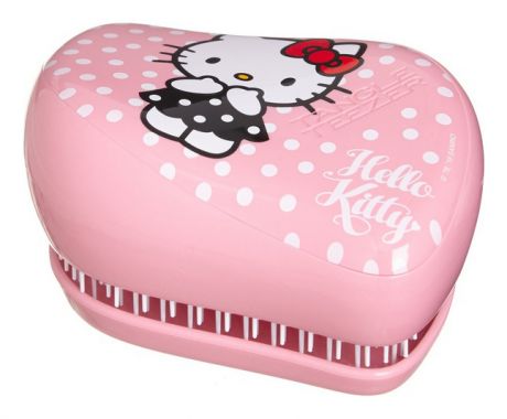 Расческа для волос Compact Styler Hello Kitty Pink