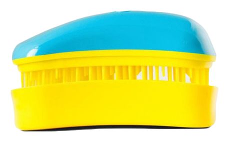 Расческа для волос Hair Brush Mini Turquoise-Yellow (бирюзовая-желтая)