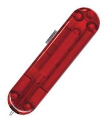 Накладка на ручку перочинного ножа Signature, Victorinox Work 58мм (задняя, красная)