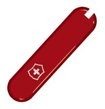 Накладка на ручку перочинного ножа 58мм (передняя, красная)