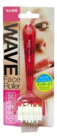 Роликовый массажер для лица Wave Face Roller