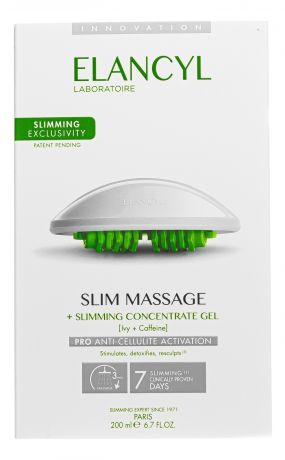 Гель-концентрат для антицеллюлитного массажа + массажер Activ Massage Minceur Cellu Slim 200мл