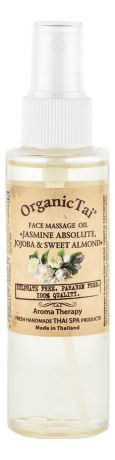 Массажное масло для лица Face Massage Jasmine Absolute, Jojoba & Sweet Almond 120мл