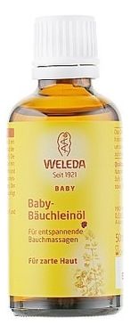 Масло для массажа животика младенцев Baby Tummy Oil 50мл