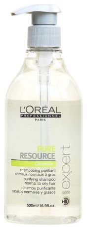 Шампунь для волос Serie Expert Pure Resource Shampoo: Шампунь 500мл