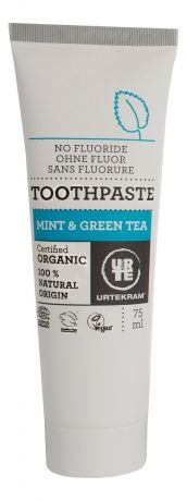 Зубная паста с экстрактом зеленого чая и мяты Organic Toothpaste Mint & Green Tea 75мл