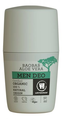 Мужской крем-дезодорант с экстрактом алоэ вера и баобабом Organic Baobab Aloe Vera Men Deo 50мл