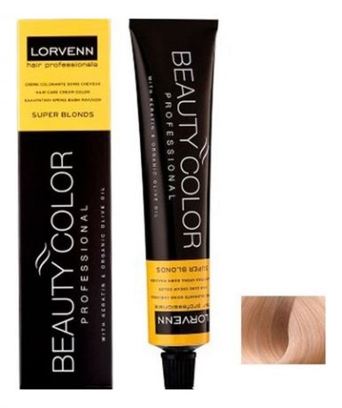 Стойкая крем-краска для волос Beauty Color Professional Super Blonds 70мл: 1012 Super Blond Ash Violet