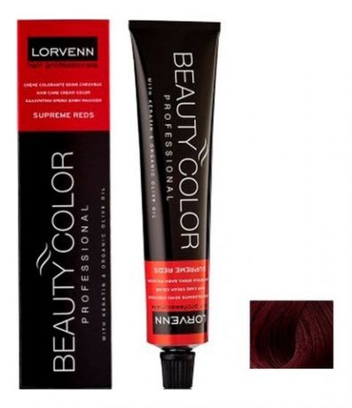Стойкая крем-краска для волос Beauty Color Professional Supreme Reds 70мл: 5.26 Light Plum
