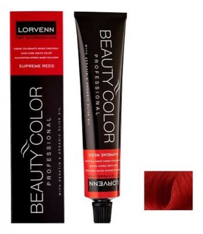 Стойкая крем-краска для волос Beauty Color Professional Supreme Reds 70мл: 7.62 Red Iridiscent Blond