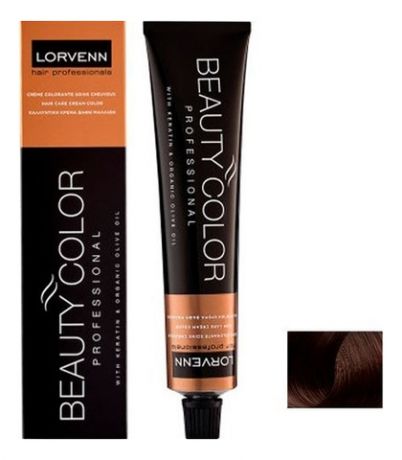 Стойкая крем-краска для волос Beauty Color Professional 70мл: 5.32 Chestnut-Marron