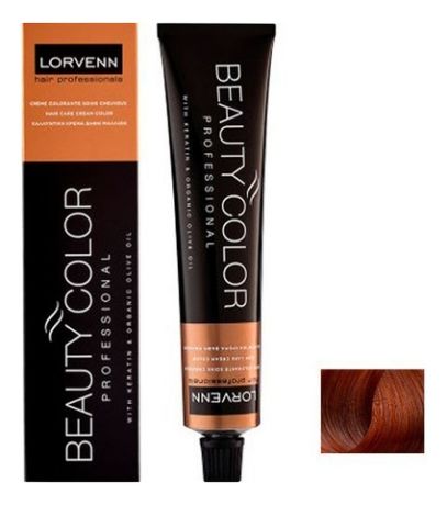 Стойкая крем-краска для волос Beauty Color Professional 70мл: 6.47 Dark Blond Copper Brown