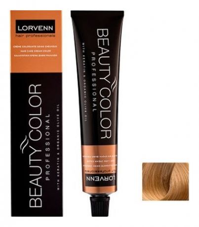 Стойкая крем-краска для волос Beauty Color Professional 70мл: 10.31 Very Very Light Honey Blond
