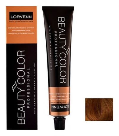 Стойкая крем-краска для волос Beauty Color Professional 70мл: 7.31 Honey Blond