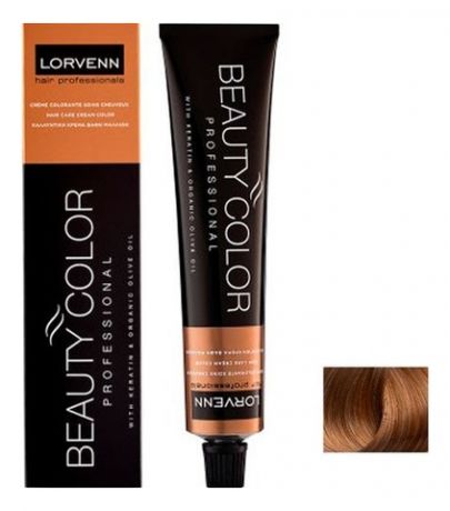 Стойкая крем-краска для волос Beauty Color Professional 70мл: 8.71 Light Blond Ash Coffee