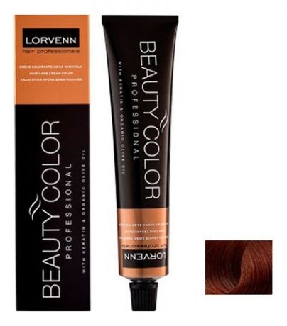 Стойкая крем-краска для волос Beauty Color Professional 70мл: 6.41 Dark Blond Copper Ash