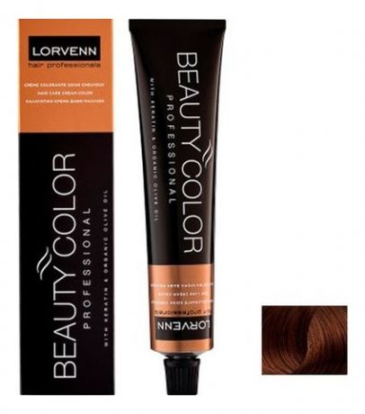 Стойкая крем-краска для волос Beauty Color Professional 70мл: 6.37 Dark Blond Golden Brown
