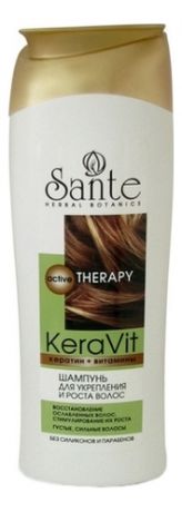 Шампунь для укрепления волос Active Therapy Kera Vit 400мл
