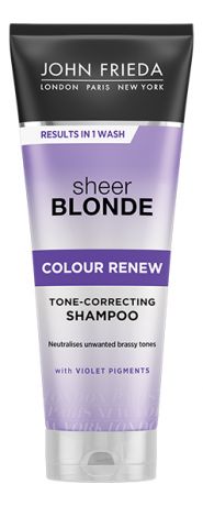 Шампунь для осветленных волос Sheer Blonde Colour Renew Tone-Correcting Shampoo 250мл