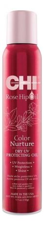 Масло для волос с экстрактом лепестков роз Rose Hip Oil Color Nurture Dry UV Protecting Oil 150мл