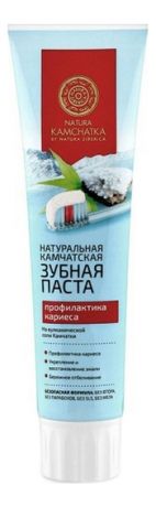 Паста зубная профилактика кариеса для всей семьи Natura Kamchatka 100мл