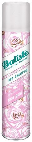 Сухой шампунь для волос Dry Shampoo Rose Gold 200мл (с ароматом розы)