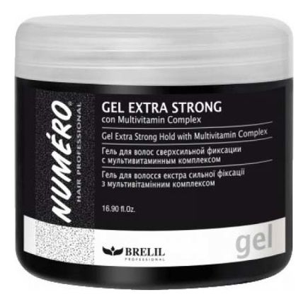 Гель для волос Numero Gel Extra Strong Hold 500мл