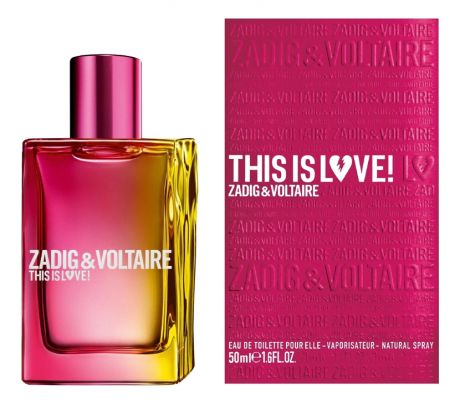 Zadig & Voltaire This Is Love! For Her: туалетная вода 50мл