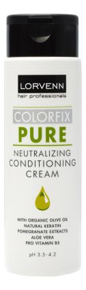Кондиционер после окрашивания волос нейтрализующий Colorfix Pure Neutralizing Conditioning Cream: Кондиционер 200мл