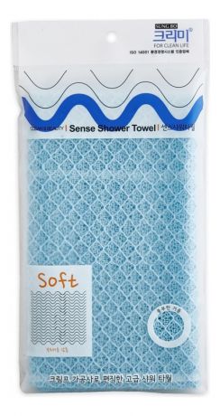 Мочалка для душа Clean & Beauty Sense Shower Towel 28*95см (цвет в ассортименте)