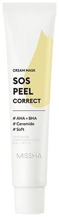 Кремовая пилинг-маска для лица SOS Peel Correct Cream Mask 60мл