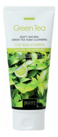 Пенка для умывания с экстрактом зеленого чая Natural Green Tea Foam Cleansing 180мл