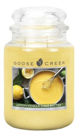 Ароматическая свеча Lemon Vanilla Cake Batter (Лимонно-ванильный крем): свеча 680г