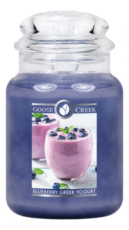 Ароматическая свеча Blueberry Greek Yogurt (Черничный греческий йогурт): свеча 680г