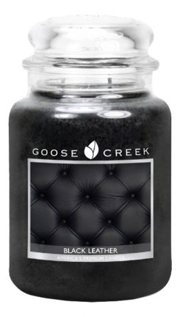 Ароматическая свеча Black Leather (Черная кожа): свеча 680г