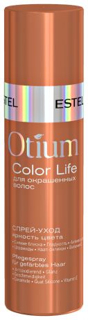 Спрей-уход для окрашенных волос Яркость цвета Otium Color Life 100мл